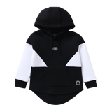 Zayn Essential Hoodie - Black/White-Clothing-Cracked Soda