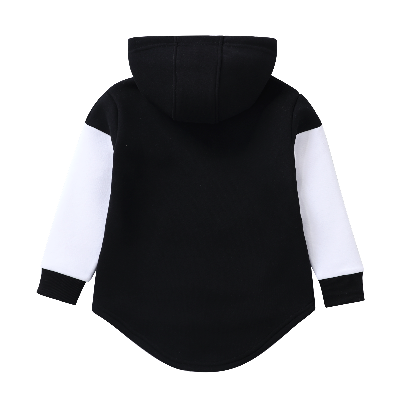 Zayn Essential Hoodie - Black/White-Clothing-Cracked Soda