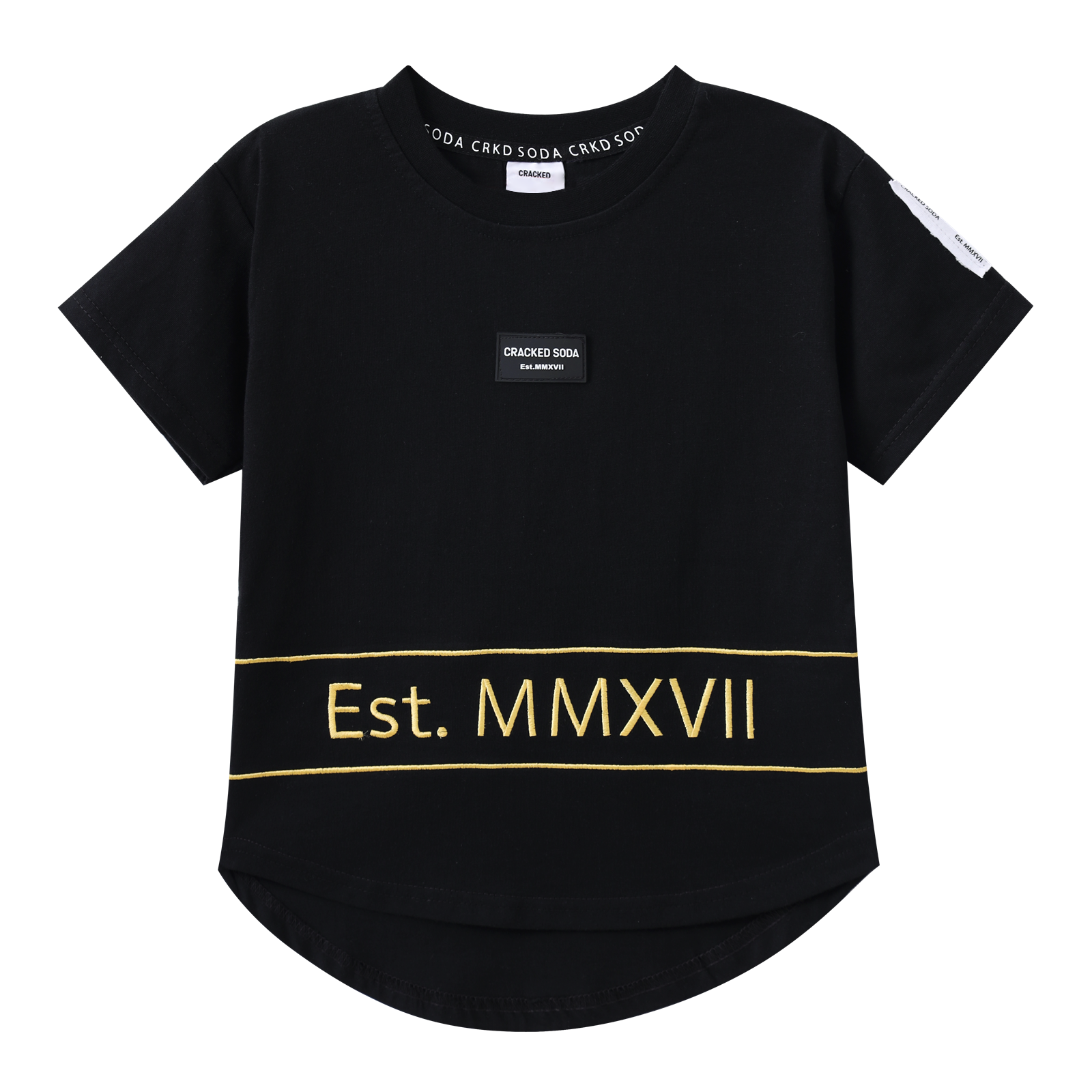 Jace MMXVII Tee - Black-Clothing-Cracked Soda