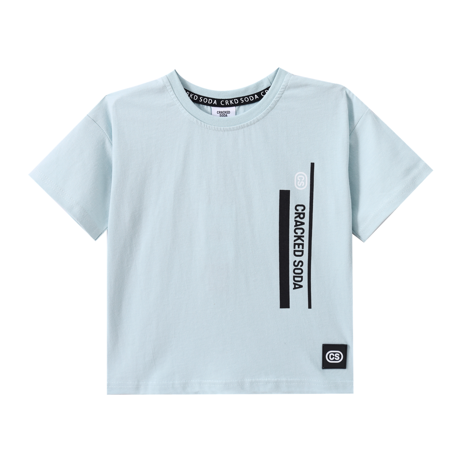 Jet Essentail Tee - Sea Foam-Clothing-Cracked Soda