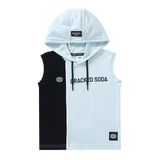 Jet Detailed Tank - Black/Sea Foam-Clothing-Cracked Soda