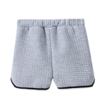 Jet Textured Shorts - Grey-Clothing-Cracked Soda