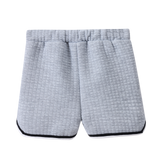 Jet Textured Shorts - Grey-Clothing-Cracked Soda
