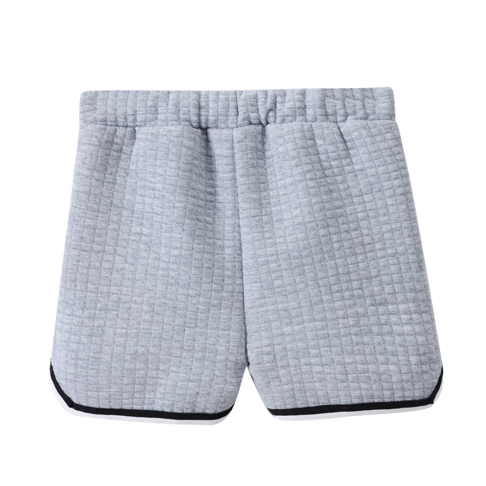 Jet Textured Shorts - Grey-Clothing-Cracked Soda