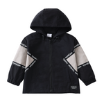Zayn Hooded Jacket - Black/Grey-Clothing-Cracked Soda
