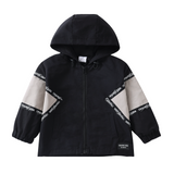 Zayn Hooded Jacket - Black/Grey-Clothing-Cracked Soda