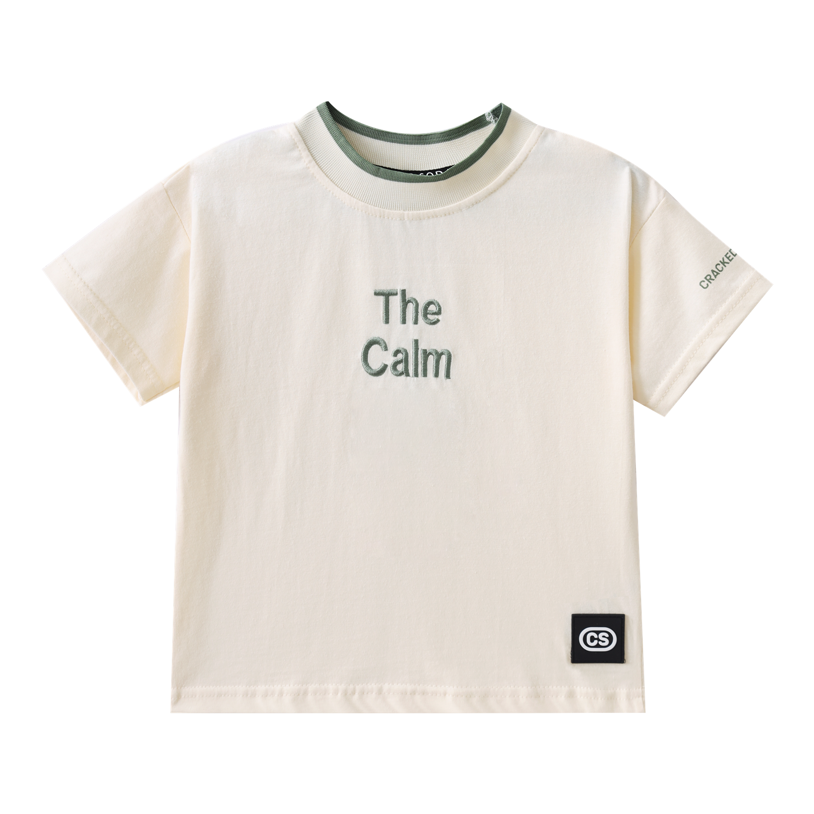 The Calm Tee - Butter Cream-Clothing-Cracked Soda