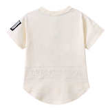 Flint MMXVII Tee - Butter Cream-Clothing-Cracked Soda