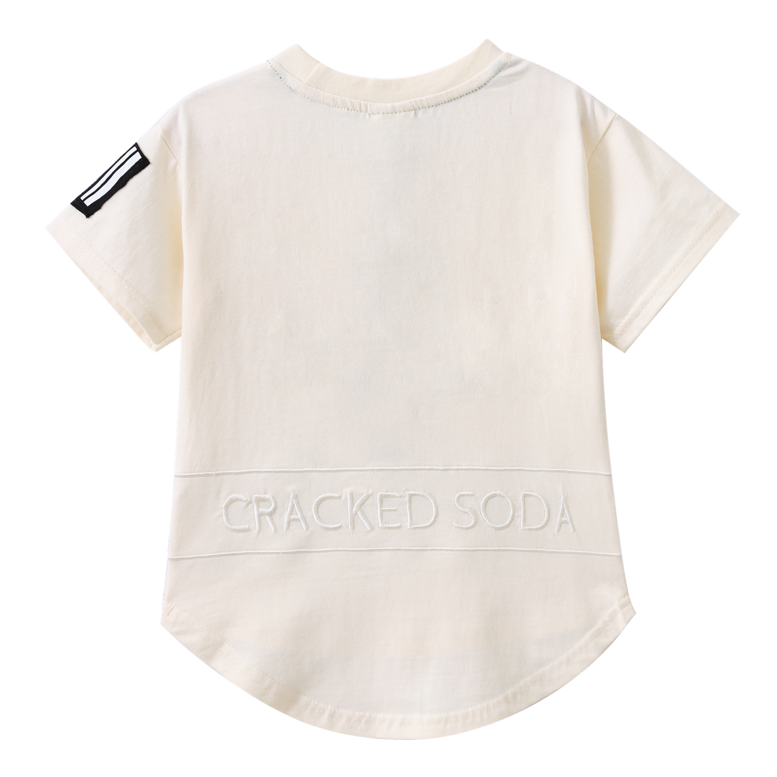 Flint MMXVII Tee - Butter Cream-Clothing-Cracked Soda