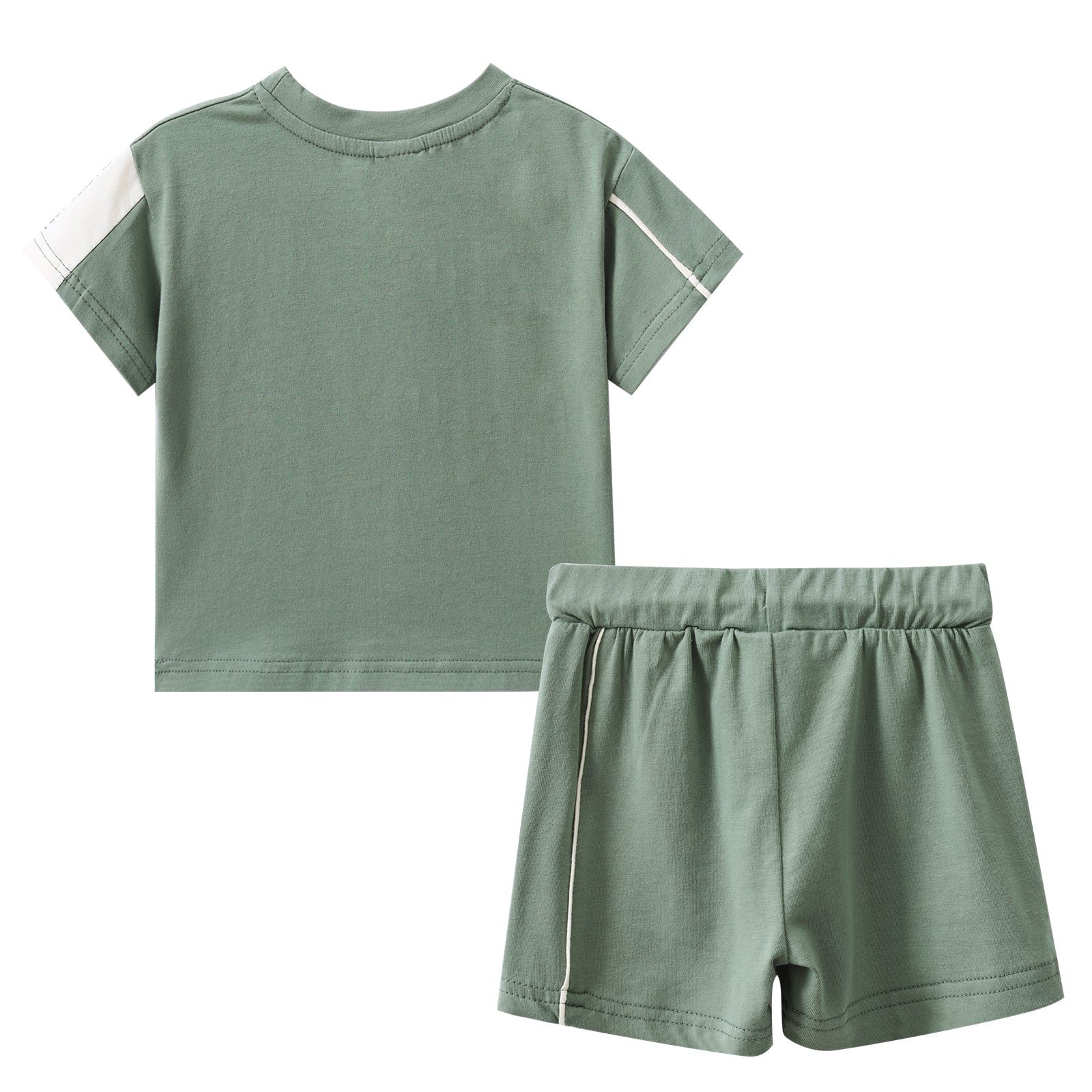 Flint CS 2Pce Set - Olive-Clothing-Cracked Soda