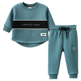 Jet 2Pce Crew Set - Teal