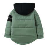 Flint Hooded Puff Jacket - Olive