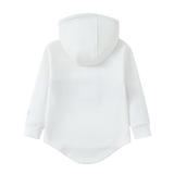 Theodore Detailed Hoodie - White