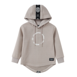 Theodore Quilted Hoodie - Truffle