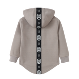 Theodore Quilted Hoodie - Truffle