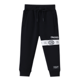 Noah Detailed Strip Trackpant - Black