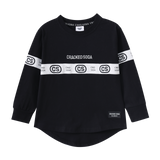 Noah Detailed Strip Tee - Black