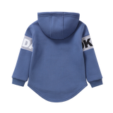 Finn Detailed Sleeve Hoodie - Dusk