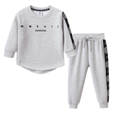 Oaklen Detail Crew Set - Grey Marl