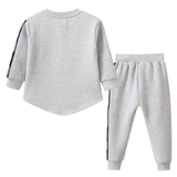 Oaklen Detail Crew Set - Grey Marl
