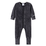 Ares Detailed Romper - Ash Wash