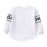 Rafi Detail Sleeve Crew - White