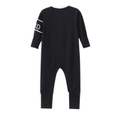 Rafi Detailed Romper - Black/White