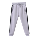 Milo Black Strip Trackpant - Mist