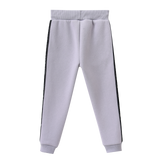 Milo Black Strip Trackpant - Mist