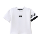 Ridge Structured Tee - White