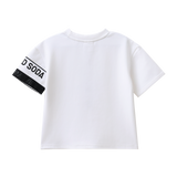 Ridge Structured Tee - White