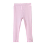 Scarlett Ribbed Fleece Leggings - Pink