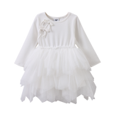 Scarlett Bow Tutu - Cream White
