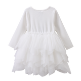 Scarlett Bow Tutu - Cream White