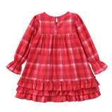 Scarlett Check Frill Detailed Dress