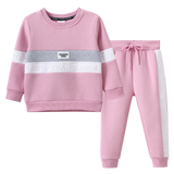 Nova Fleece Crew & Pant Set - Blush