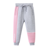 Nova Detailed Trackpant - Grey Marl/Pink