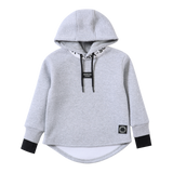 Nova Detailed Hoodie - Grey