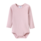 Blossom Ribbed Fleece Bodysuit - Grape