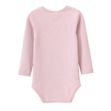 Blossom Ribbed Fleece Bodysuit - Grape