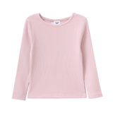 Blossom Ribbed Fleece Top - Grape