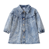 Harper Denim Dress - Blue Denim