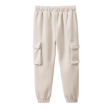 Dolce Sports Trackpants - White Sand