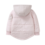 Dolce Detailed Puffer Jacket - Pink