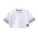 Zinnia Sports Crew Tee - White