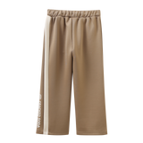 Zinnia Detailed Sports Pant - Walnut