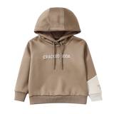 Detailed Sports Hoodie Walnut