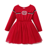 Harlow Detailed Tutu - Red