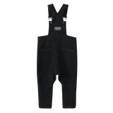 Onyx CS Denim Overalls - Black