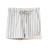 Freddie Stripe Short - Pebble